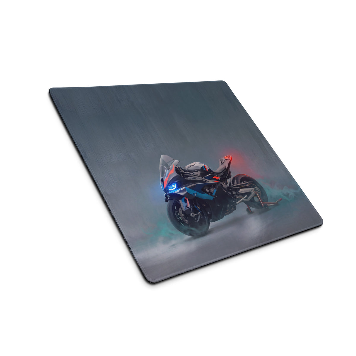 BMW M1000RR Inspired Gaming Mousepad, Oversized Desk Pad with Stitched Edges