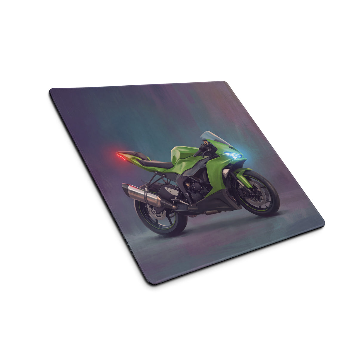 Kawasaki Ninja ZX-6R Inspired Large Desk Pad, Premium Gaming Mousepad for PC Setup