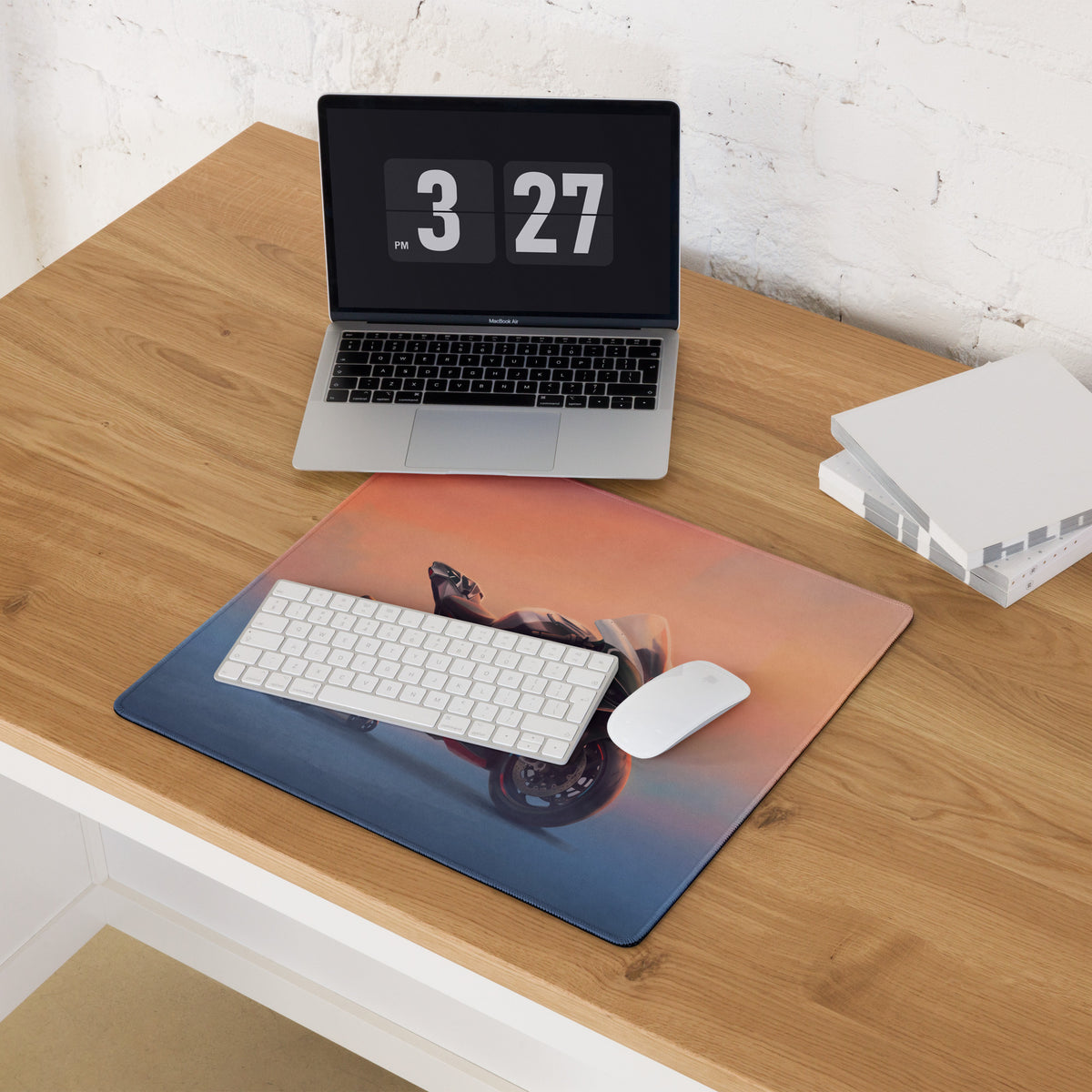 BMW M1000RR Inspired Large Mousepad, Premium Desk Mat for Office & Gaming