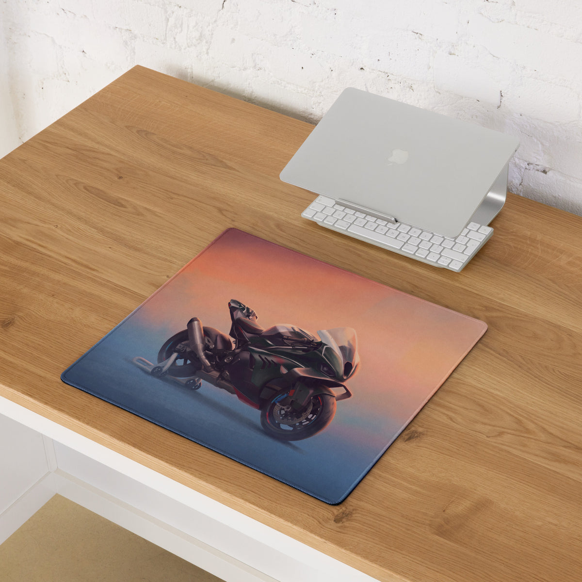 BMW M1000RR Inspired Large Mousepad, Premium Desk Mat for Office & Gaming