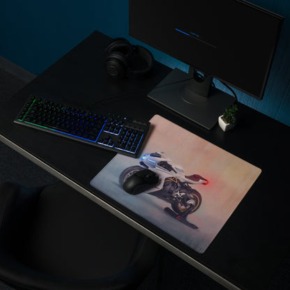 MV Agusta Superveloce Inspired Extended Gaming Mouse Pad, Large Desk Mat for PC Setup