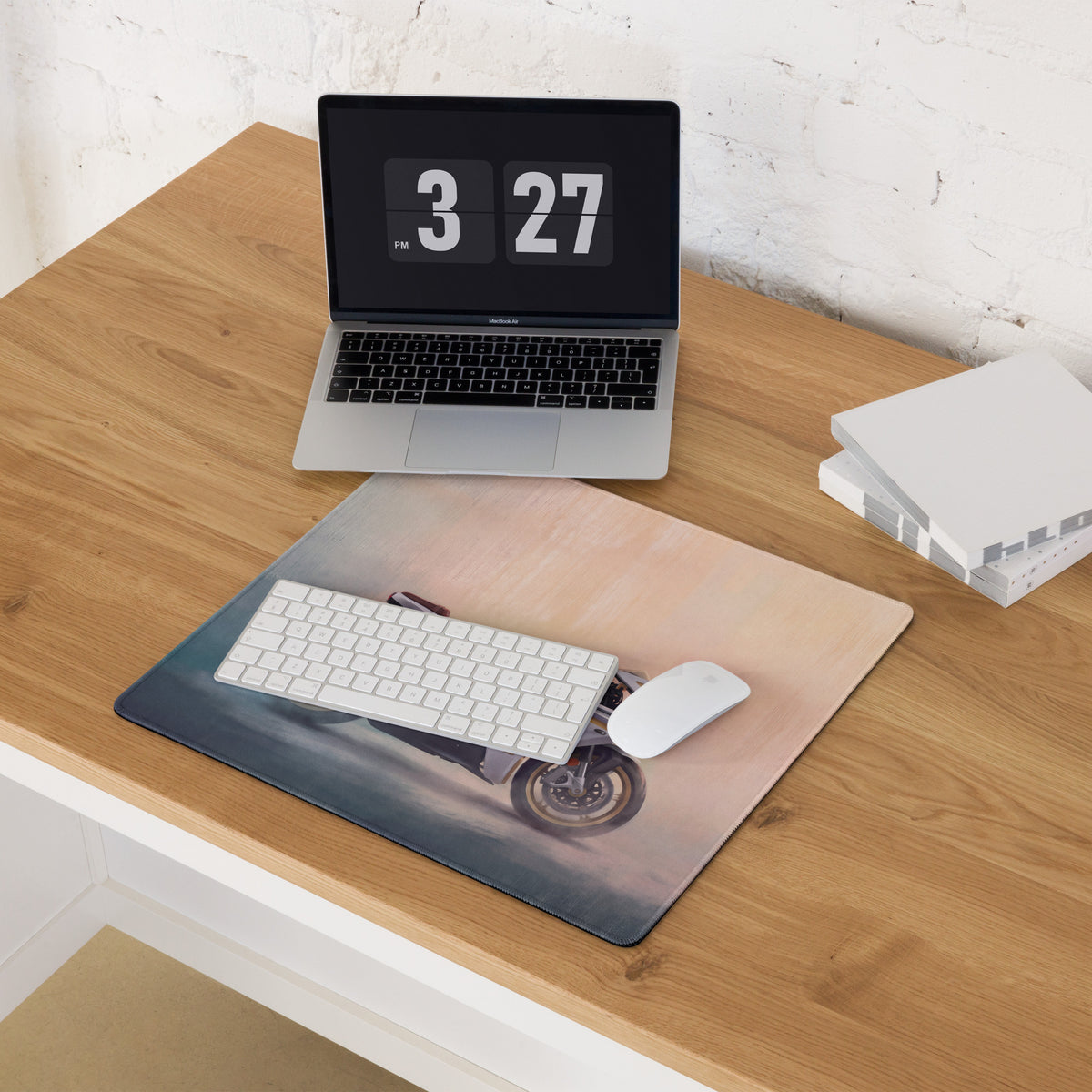 MV Agusta Superveloce Inspired Extra Large Desk Mat, Aesthetic Mousepad for Gamers