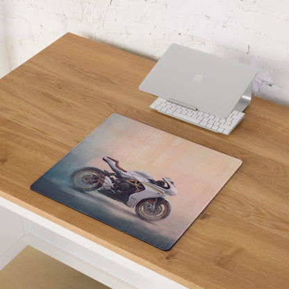 MV Agusta Superveloce Inspired Extra Large Desk Mat, Aesthetic Mousepad for Gamers