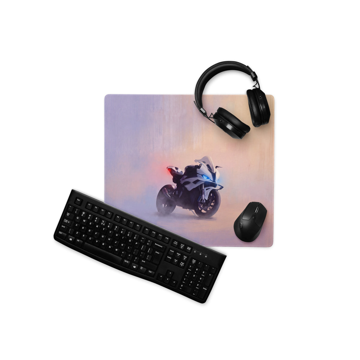 BMW S1000RR Inspired Large Mousepad, Premium Desk Mat for Office & Gaming