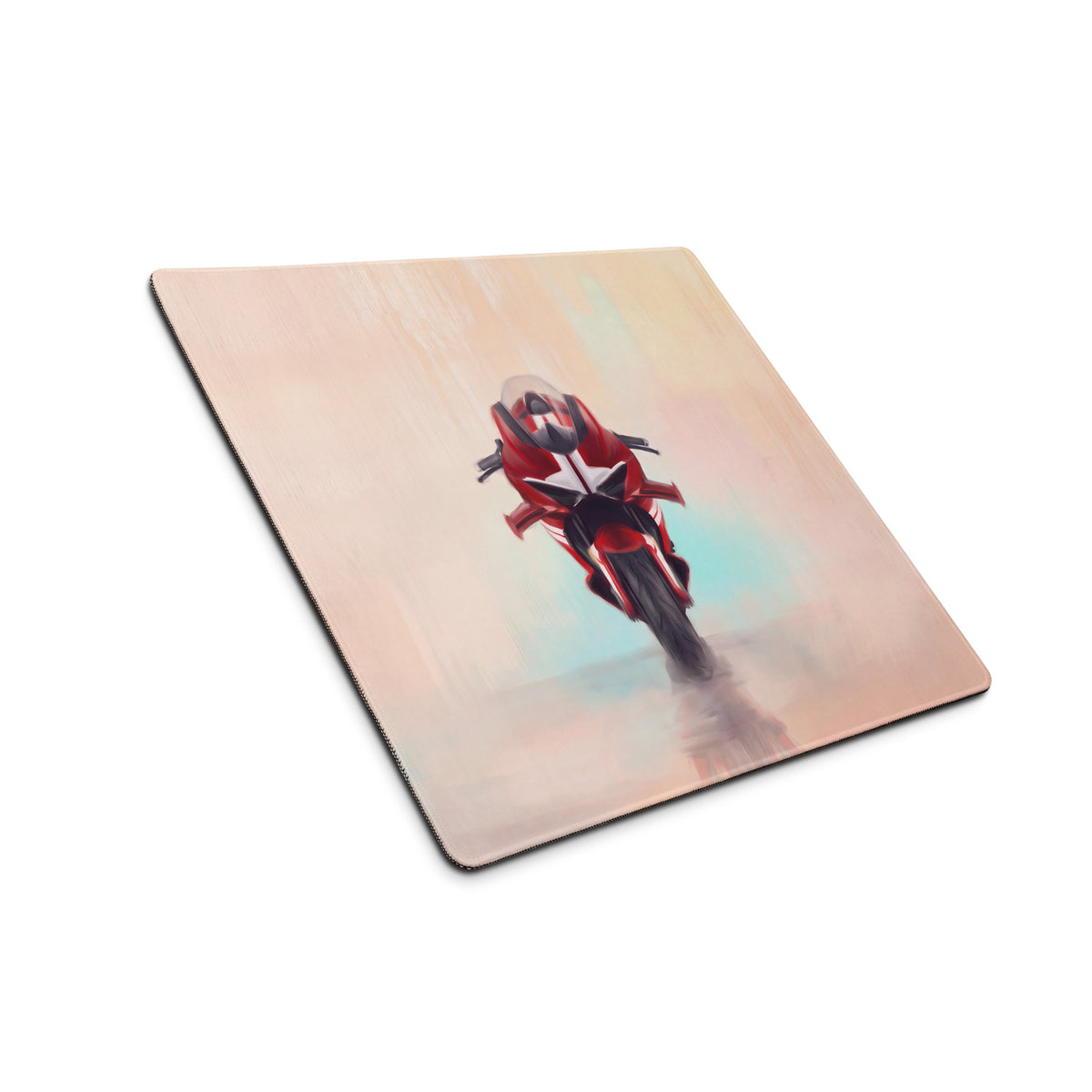 Ducati Panigale V4S Inspired Gaming Mousepad, Oversized Desk Pad with Stitched Edges