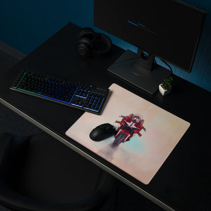 Ducati Panigale V4S Inspired Gaming Mousepad, Oversized Desk Pad with Stitched Edges