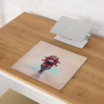 Ducati Panigale V4S Inspired Gaming Mousepad, Oversized Desk Pad with Stitched Edges