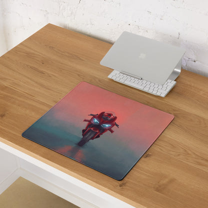 Ducati Panigale Inspired Large Desk Pad, Premium Gaming Mousepad for PC Setup
