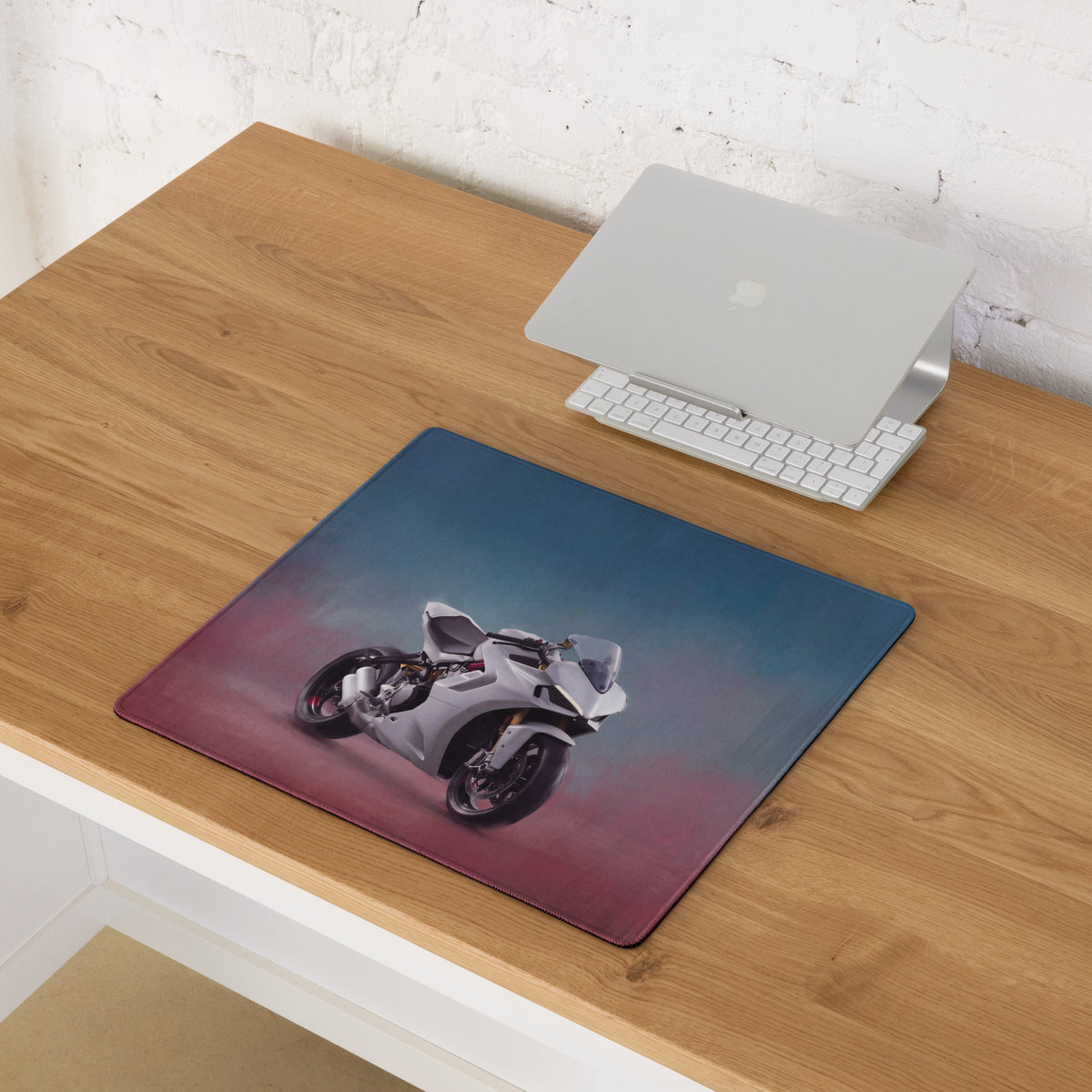 Ducati Panigale Inspired Extended Gaming Mouse Pad, Large Desk Mat