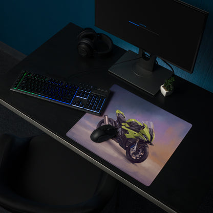 BMW S1000RR Custom Inspired Extended Mouse Pad, Large Desk Mat for Office & Setup
