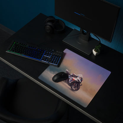 BMW M1000RR Inspired Large Mousepad, Premium Desk Mat for PC Setup