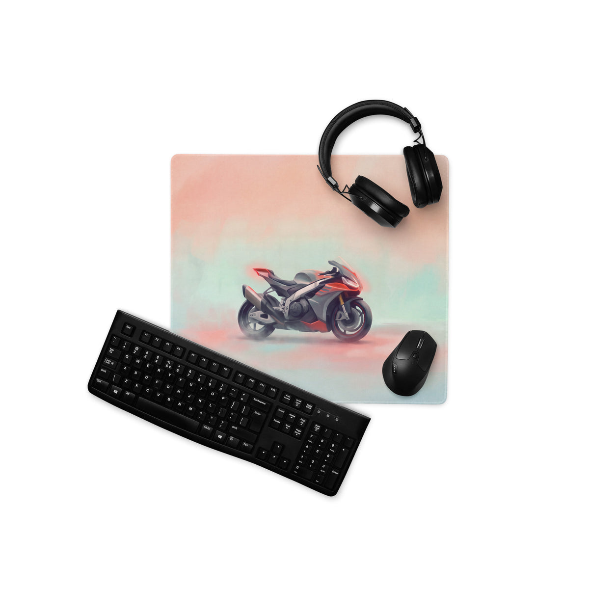 Aprilia RSV4 Inspired Large Desk Pad, Premium Gaming Mousepad for PC Setup