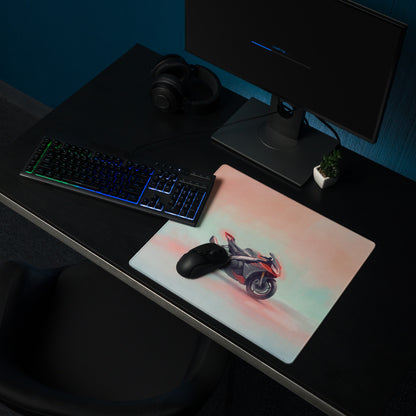 Aprilia RSV4 Inspired Large Desk Pad, Premium Gaming Mousepad for PC Setup