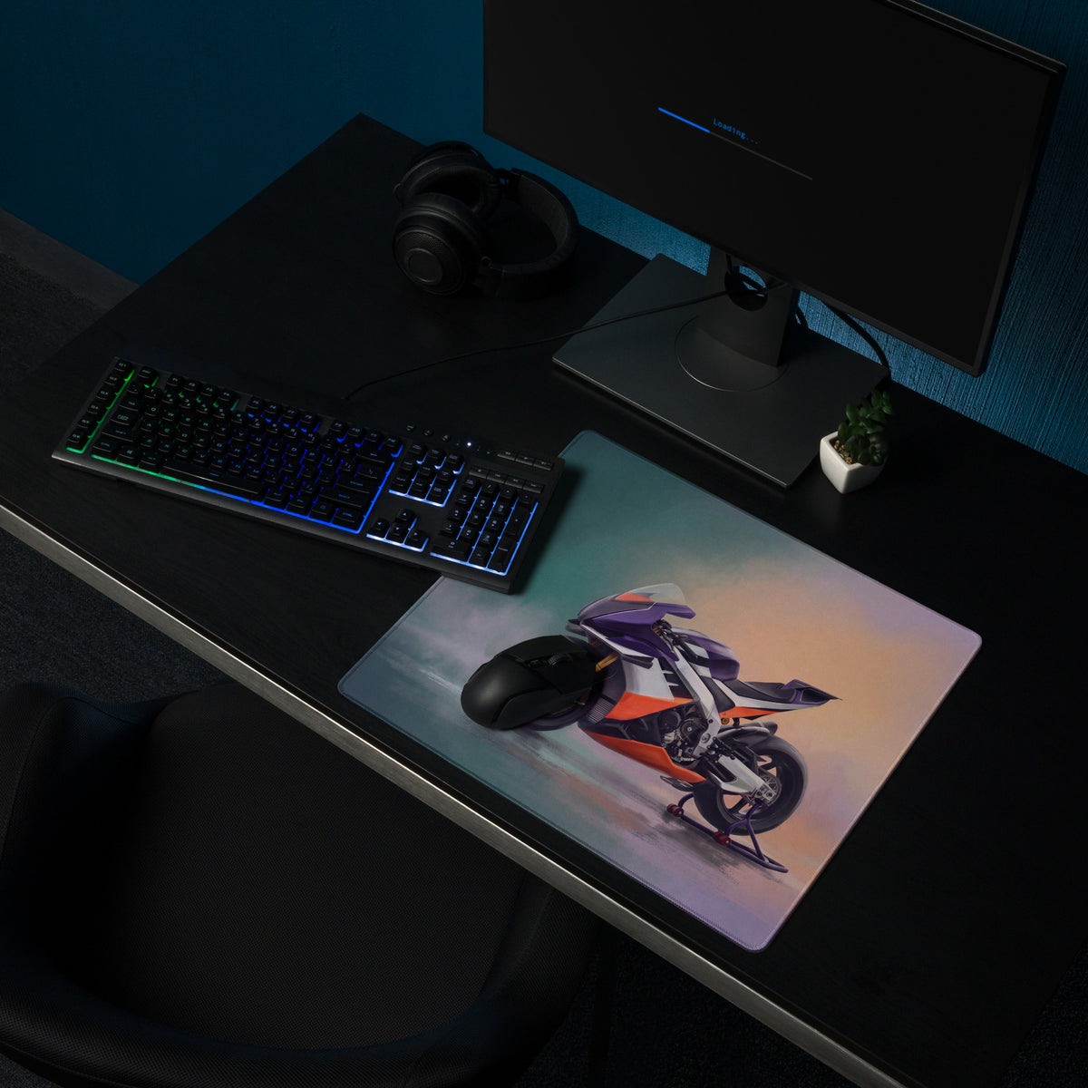 Aprilia RSV4 Xtrenta Inspired Extended Gaming Mouse Pad, Large Desk Mat