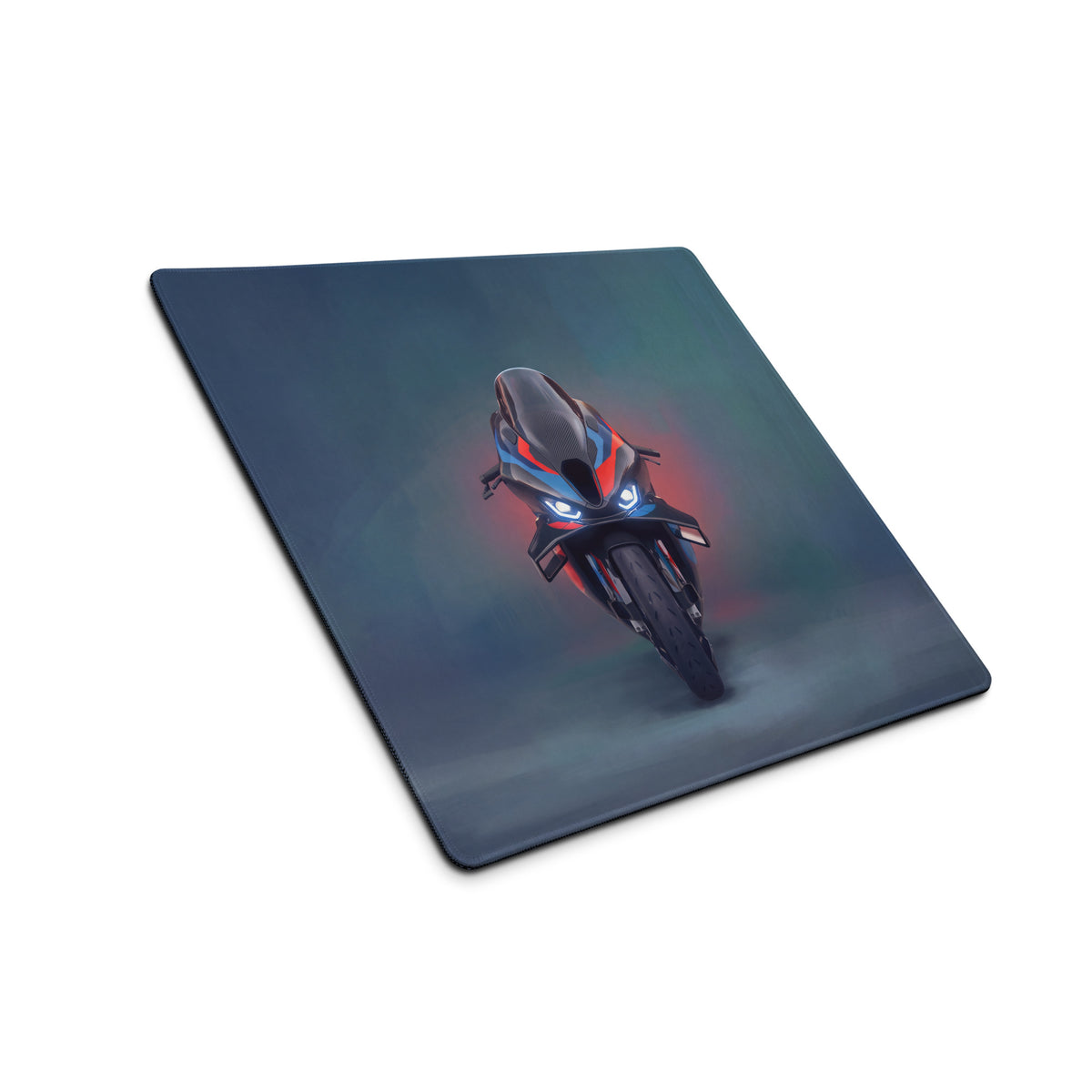BMW M1000RR Inspired Extra Large Desk Pad, Aesthetic Mousepad for Setup