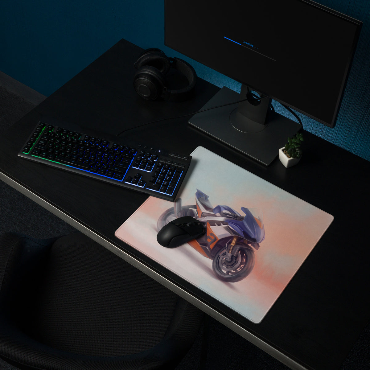 Aprilia RSV4 Xtrenta Inspired Large Mousepad, Premium Desk Mat for PC Setup