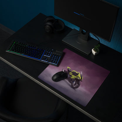 BMW M1000RR Inspired Gaming Mousepad, Oversized Desk Pad for PC Setup
