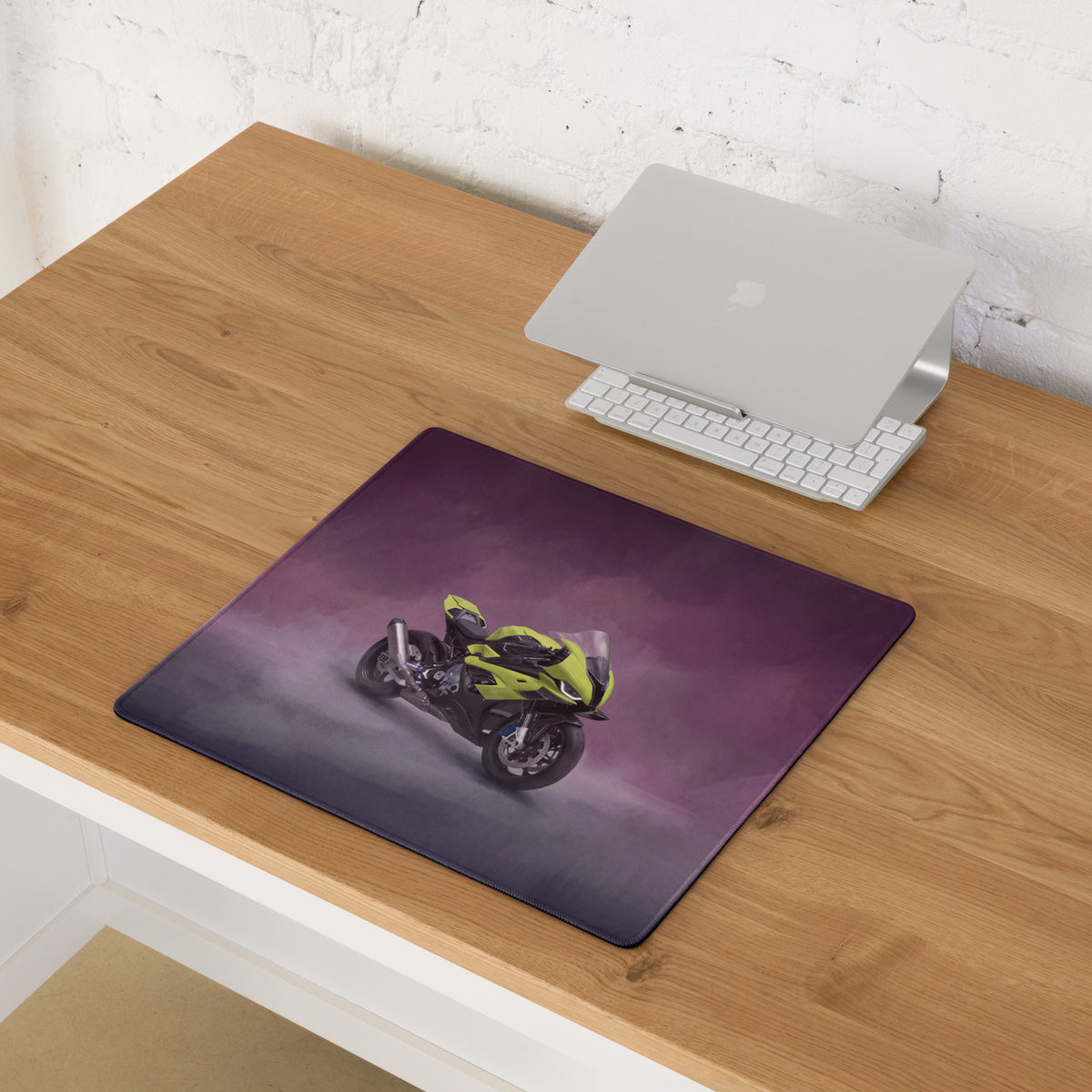 BMW M1000RR Inspired Gaming Mousepad, Oversized Desk Pad for PC Setup