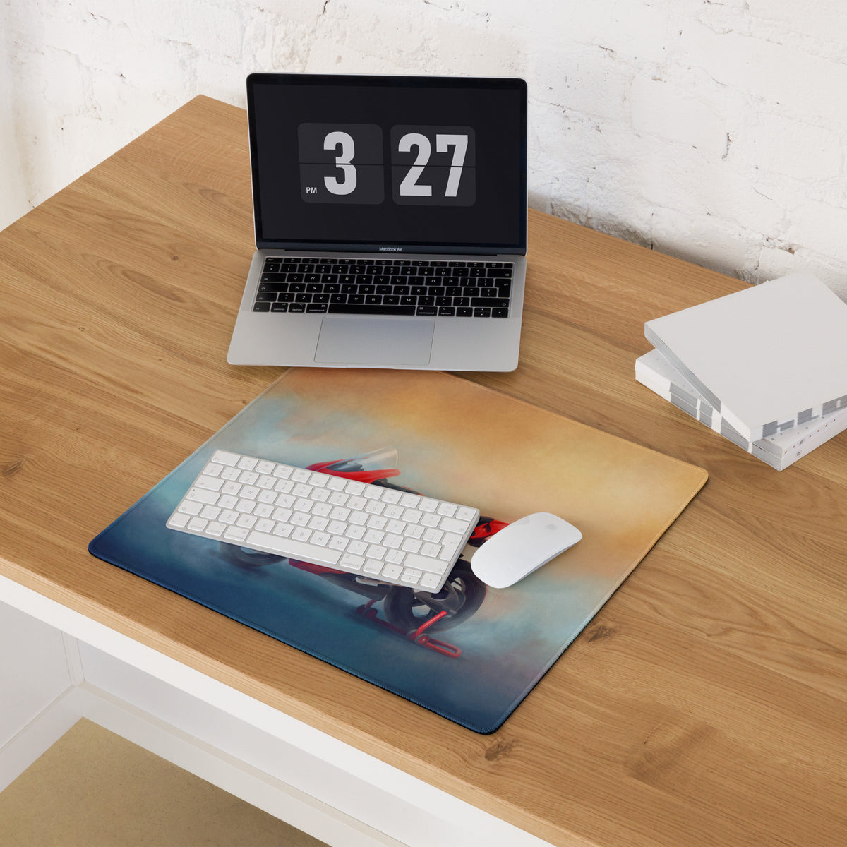 Ducati Panigale V4S Inspired Extended Mouse Pad, Large Desk Mat for Office & Gaming