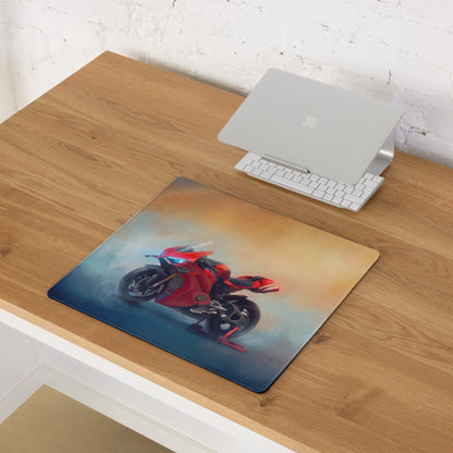Ducati Panigale V4S Inspired Extended Mouse Pad, Large Desk Mat for Office & Gaming