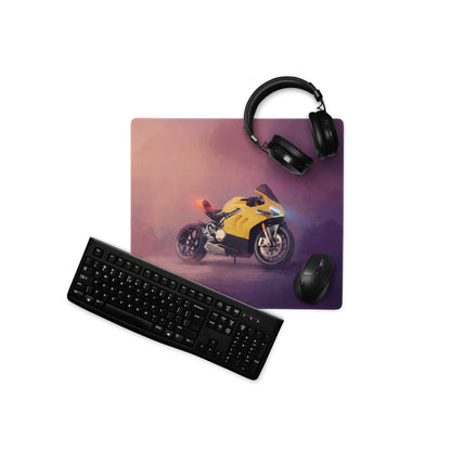Ducati Panigale V4 Inspired Extended Gaming Mouse Pad, Large Desk Mat