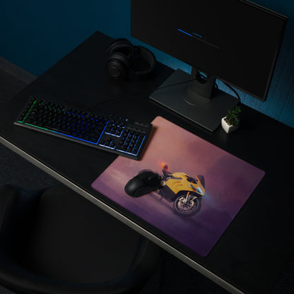 Ducati Panigale V4 Inspired Extended Gaming Mouse Pad, Large Desk Mat