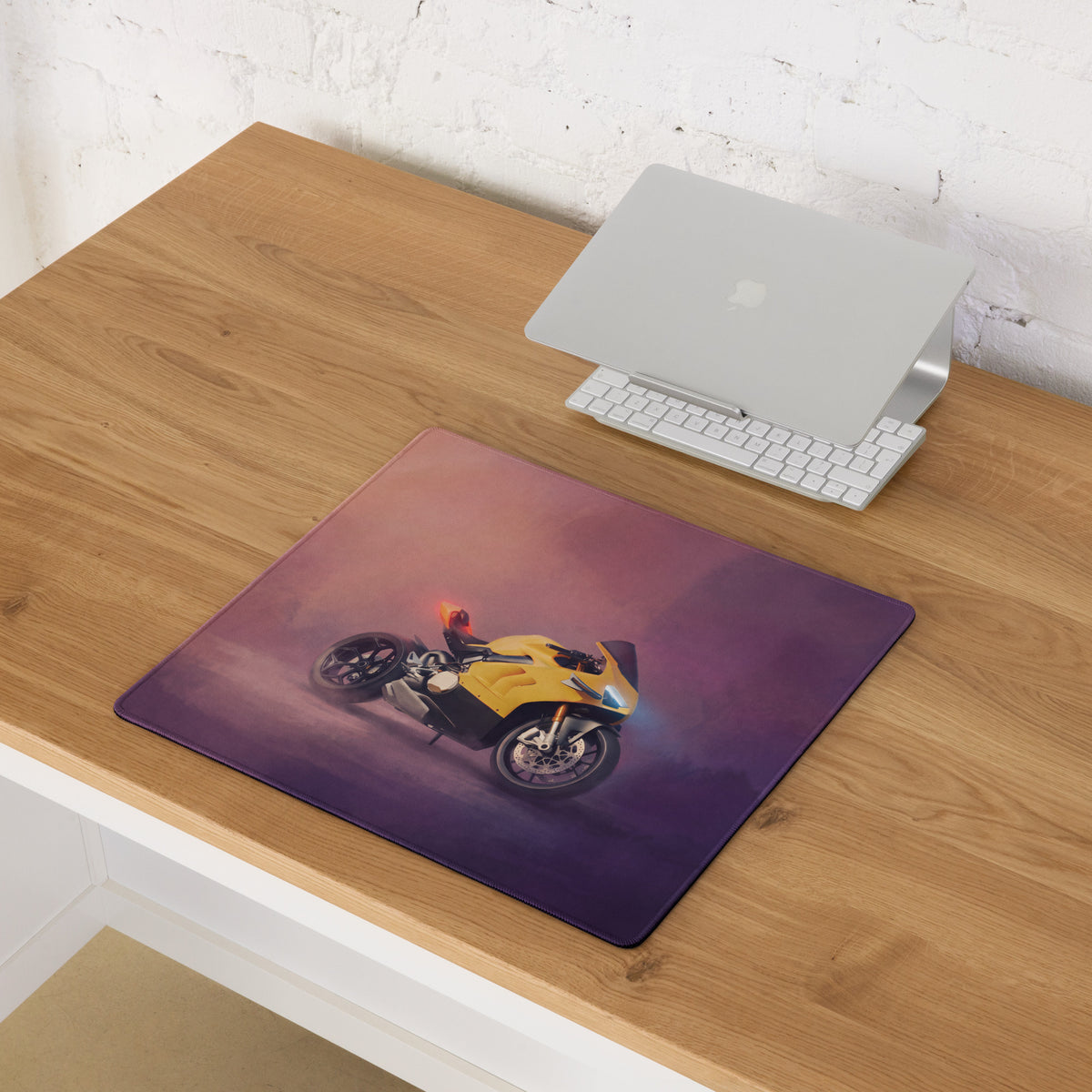 Ducati Panigale V4 Inspired Extended Gaming Mouse Pad, Large Desk Mat