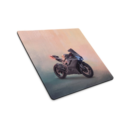 Yamaha YZF-R6 Inspired Gaming Desk Pad, Oversized Mouse Pad with Stitched Edges