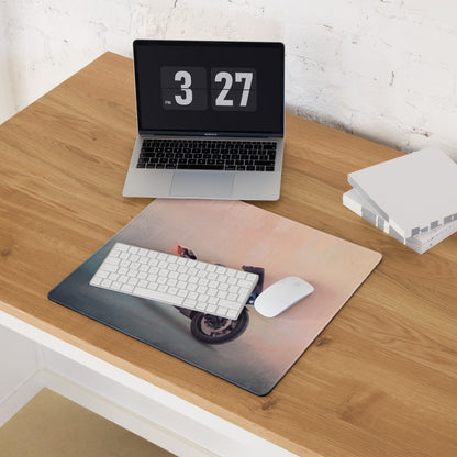 Yamaha YZF-R6 Inspired Gaming Desk Pad, Oversized Mouse Pad with Stitched Edges