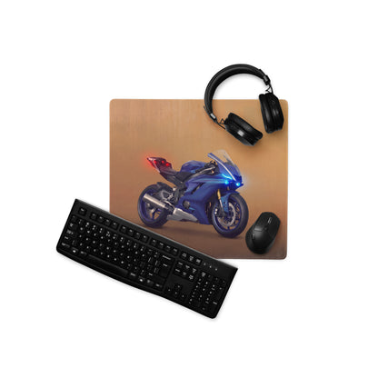 Yamaha R6 Inspired Extended Mouse Pad, Large Desk Mat for PC Setup