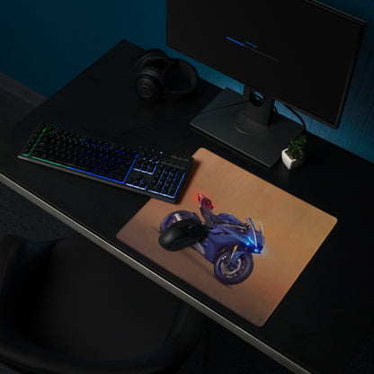 Yamaha R6 Inspired Extended Mouse Pad, Large Desk Mat for PC Setup