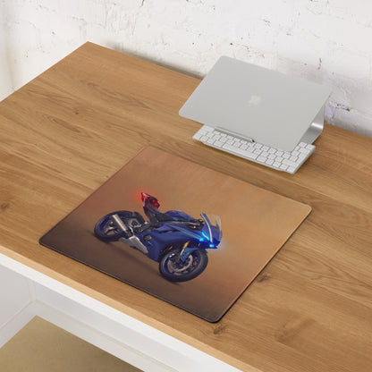 Yamaha R6 Inspired Extended Mouse Pad, Large Desk Mat for PC Setup