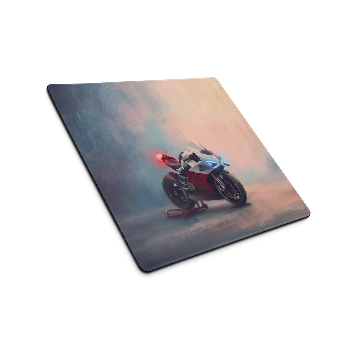 Ducati Panigale V4S Inspired Extra Large Desk Mat, Aesthetic Mousepad for Gamers