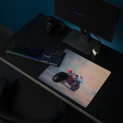 Ducati Panigale V4S Inspired Extra Large Desk Mat, Aesthetic Mousepad for Gamers