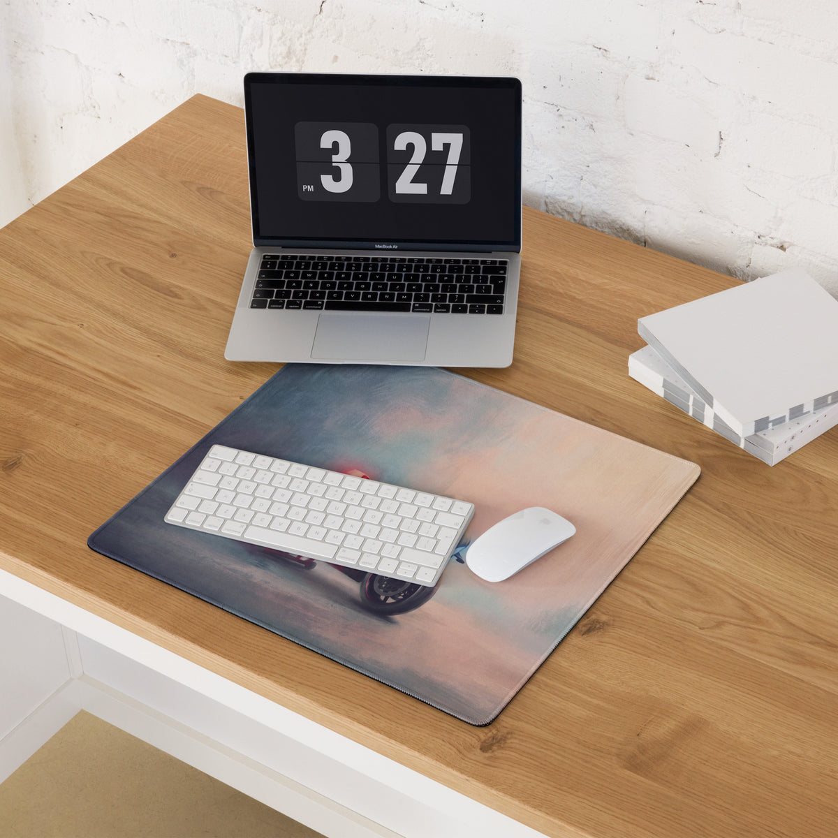 Ducati Panigale V4S Inspired Extra Large Desk Mat, Aesthetic Mousepad for Gamers