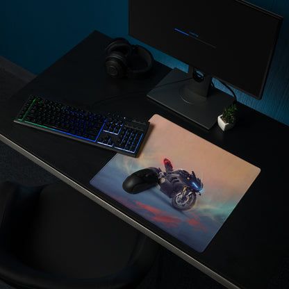 Ducati Panigale V4SP Black Inspired Extended Mouse Pad, Large Desk Mat for Office & Setup