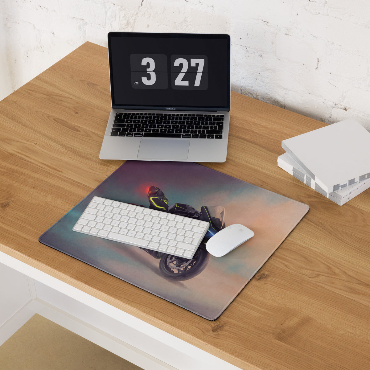 Ducati V4 Lamborghini Inspired Large Mousepad, Premium Desk Mat for PC Setup