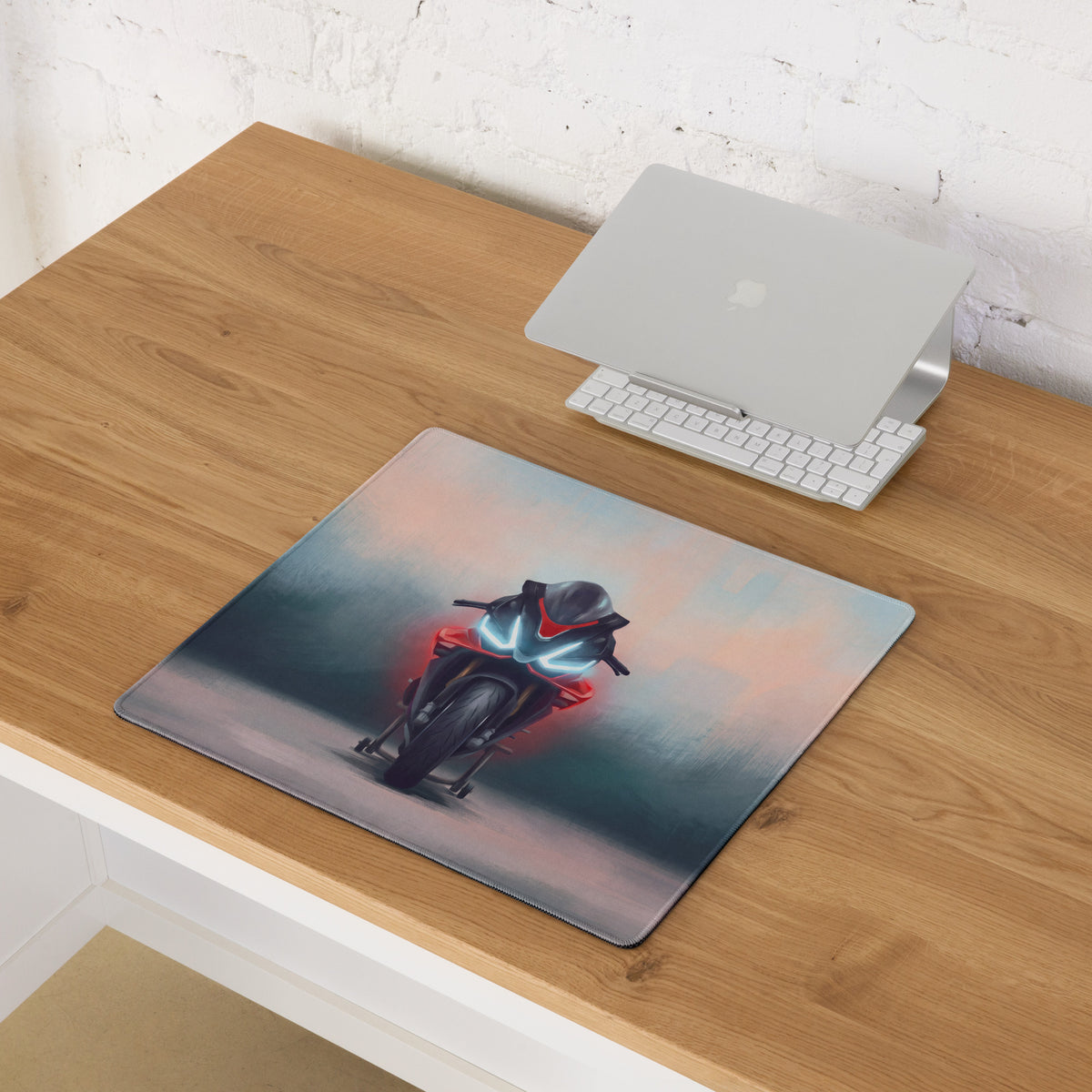 Aprilia RSV4 Factory Inspired Extra Large Desk Mat, Aesthetic Mousepad for Gamers