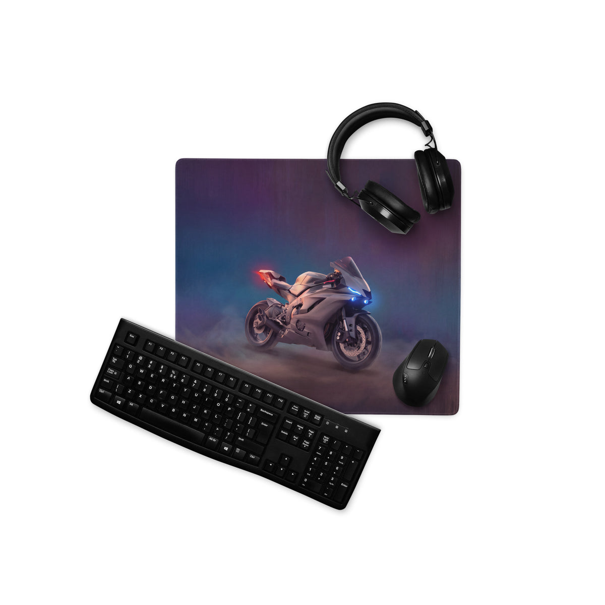 Yamaha YZF-R6 Inspired Extended Gaming Mouse Pad, Large Desk Mat for PC Setup
