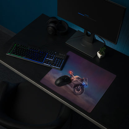 Yamaha YZF-R6 Inspired Extended Gaming Mouse Pad, Large Desk Mat for PC Setup