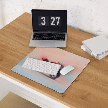 Ducati Panigale V4S Inspired Gaming Desk Pad, Oversized Mouse Pad with Stitched Edges