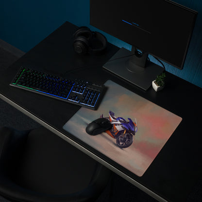 Aprilia RSV4 Xtrenta Inspired Extra Large Desk Mat, Aesthetic Mousepad for Gamers