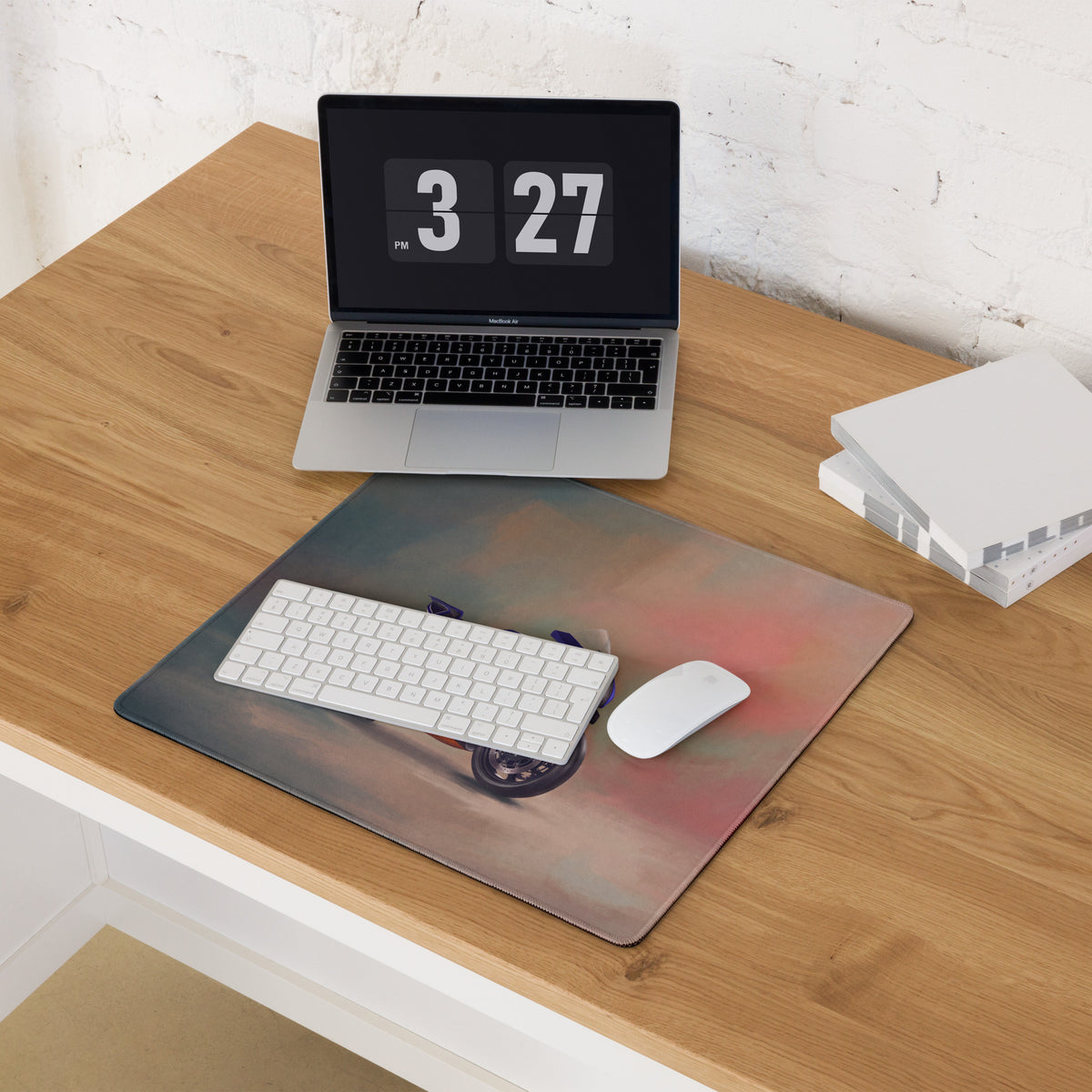 Aprilia RSV4 Xtrenta Inspired Extra Large Desk Mat, Aesthetic Mousepad for Gamers