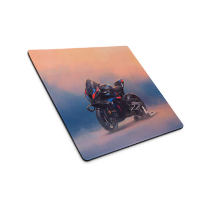 BMW M1000RR Inspired Extended Gaming Mouse Pad, Large Desk Mat for PC Setup