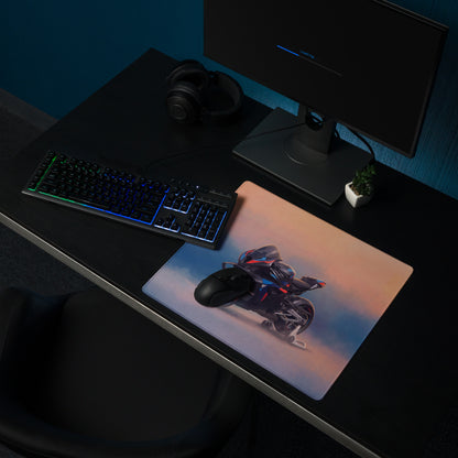 BMW M1000RR Inspired Extended Gaming Mouse Pad, Large Desk Mat for PC Setup