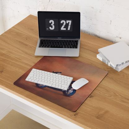 BMW S1000RR Inspired Gaming Desk Pad, Oversized Mouse Pad with Stitched Edges