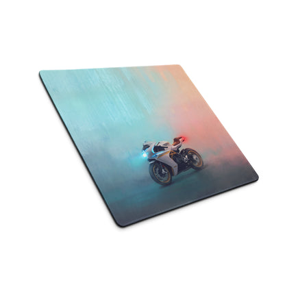MV Agusta Superveloce Inspired Extra Large Gaming Mousepad, Non-Slip Stitched Edges Desk Mat