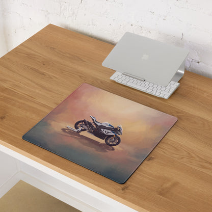 BMW S1000RR Inspired Large Mouse Pad, Smooth Surface Racing Desk Accessory