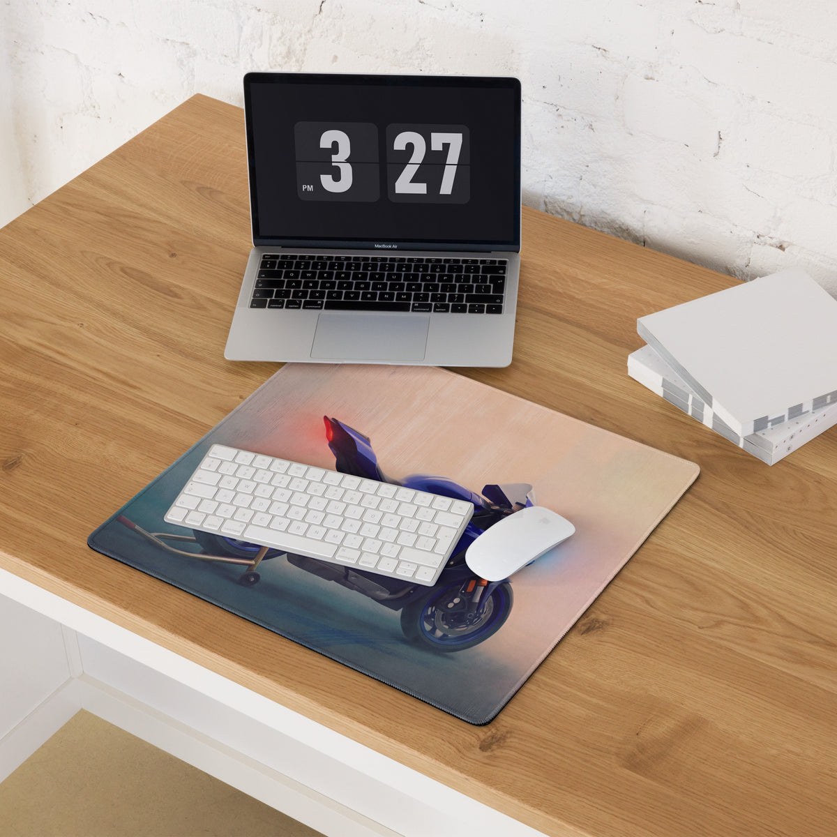 Yamaha R1 Inspired Giant Desk Mat, Waterproof Speed Edition Gaming Mousepad