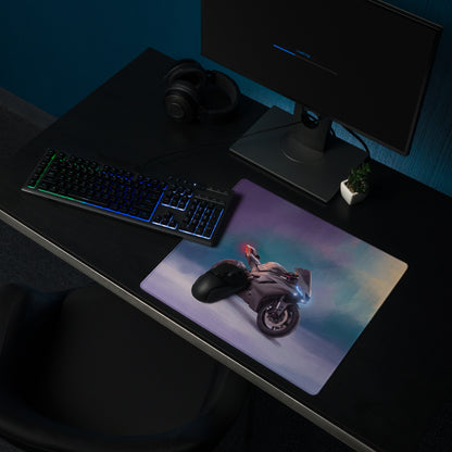Yamaha R6 Inspired Extra Large Gaming Mouse Pad, Sport Motorcycle Desk Accessory